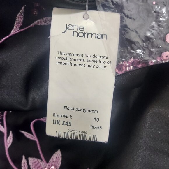 Jane Norman dress new with tags Y2K NEWOLD STOCK PROM DRESS - Picture 2 of 6